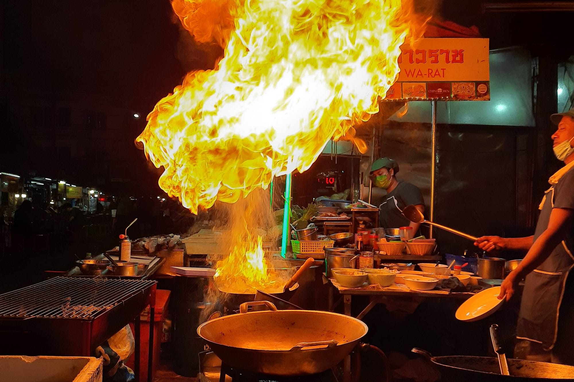 Best digital nomad city for food is Bangkok, Thailand
