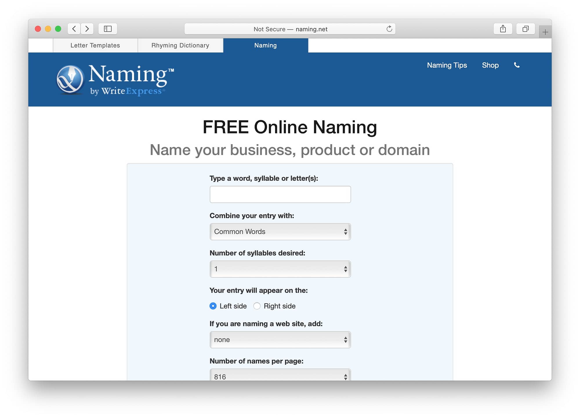 Best free business name generators: Naming