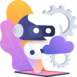 Marketing Automation Statistics: AI robot