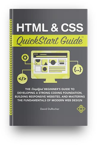 Best HTML/CSS books: HTML and CSS Quickstart Guide