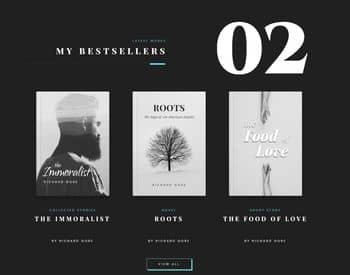 Novelistic template example