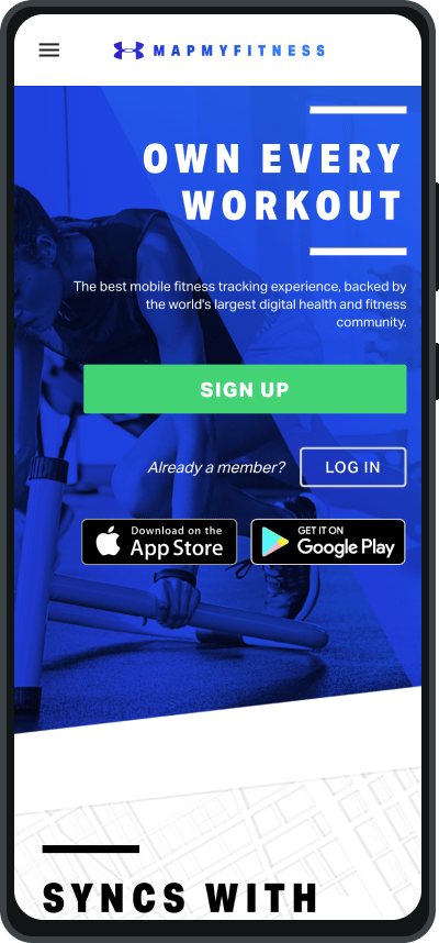 MapMyFitness is one of our picks for the best fitness apps list
