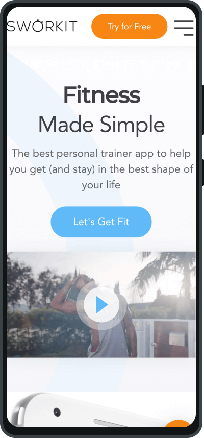Sworkit one of the best fitness apps