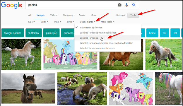 Advanced Google image search