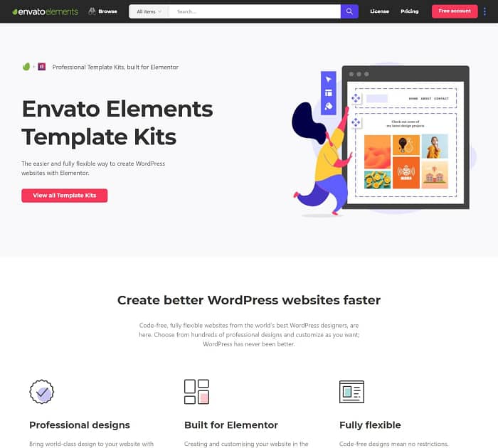 Template Kits by Envato Elements