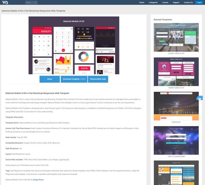 Top Free UI Kits: Material Mobile UI Kit