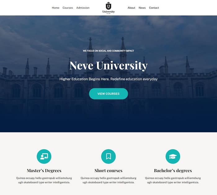 Neve University