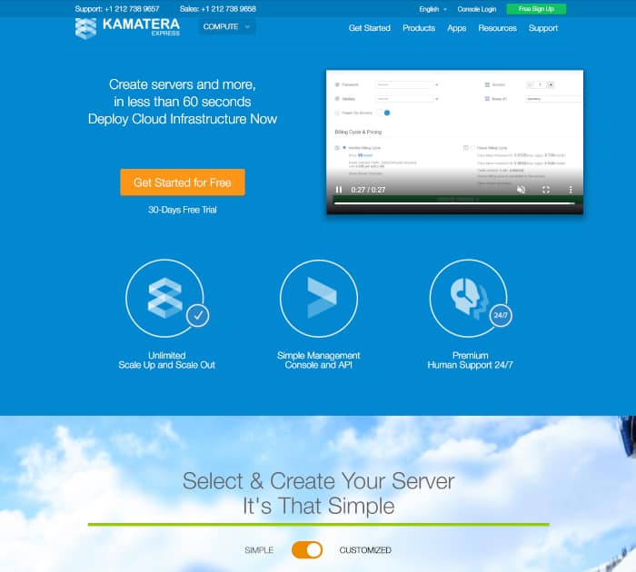 Best virtual desktop software: Kamatera