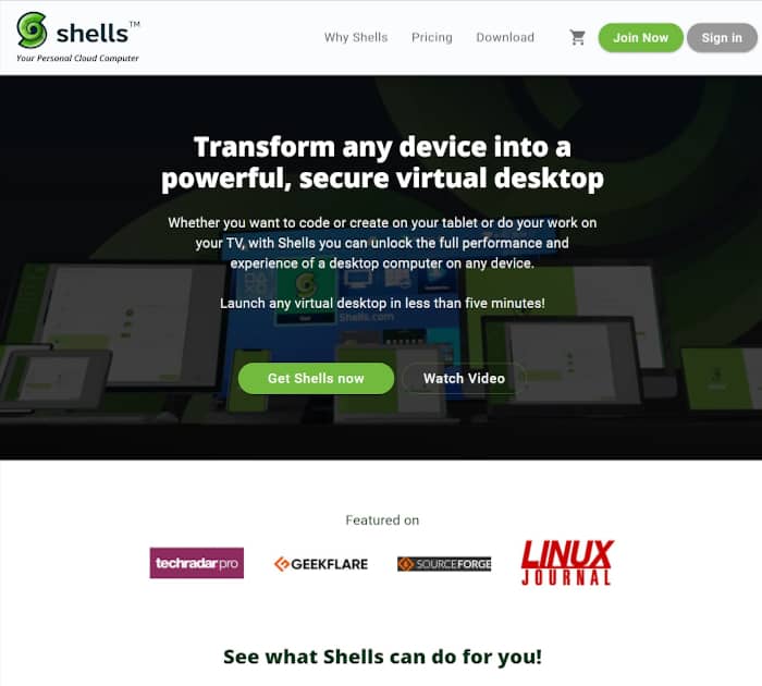 Best virtual desktop software: Shells
