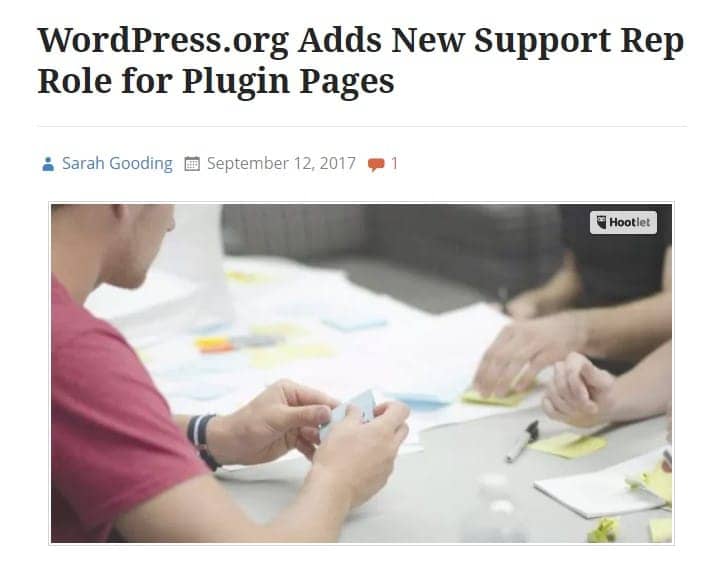 Support Rep Role for Plugin Pages