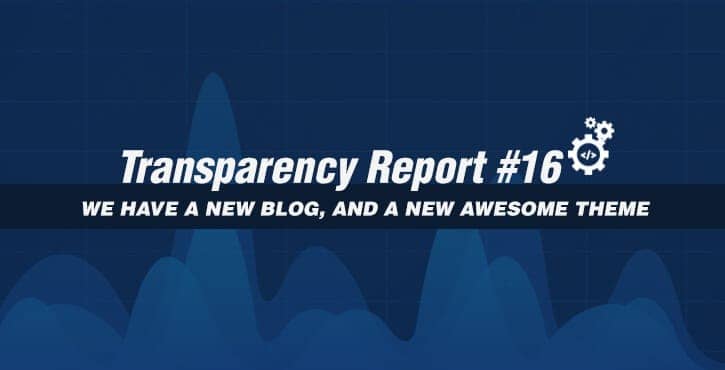 Transparency Report 16
