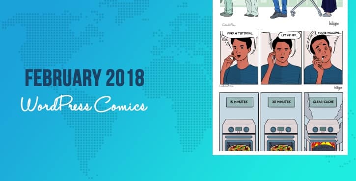 February 2018 WordPress Comics