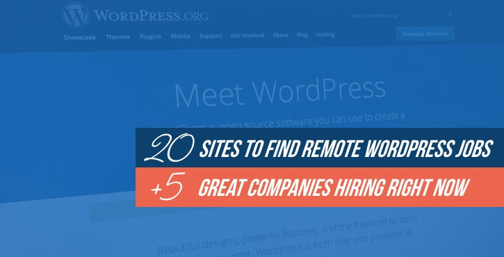 where to find WordPress jobs