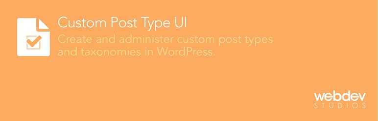 custom post type UI
