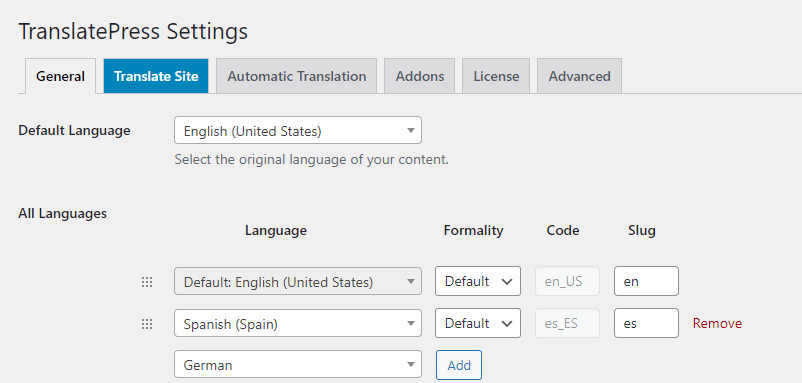 translatepress-choose-language How to Create a WordPress Multilingual Site: Considerations + Tutorial