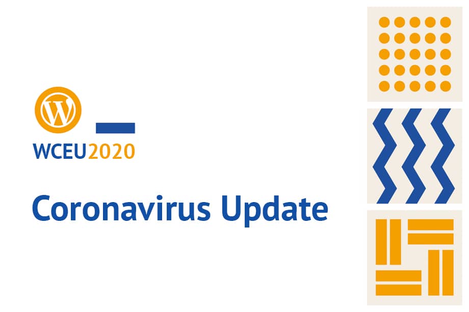 WordCamp Europe 2020 Coronavirus Update
