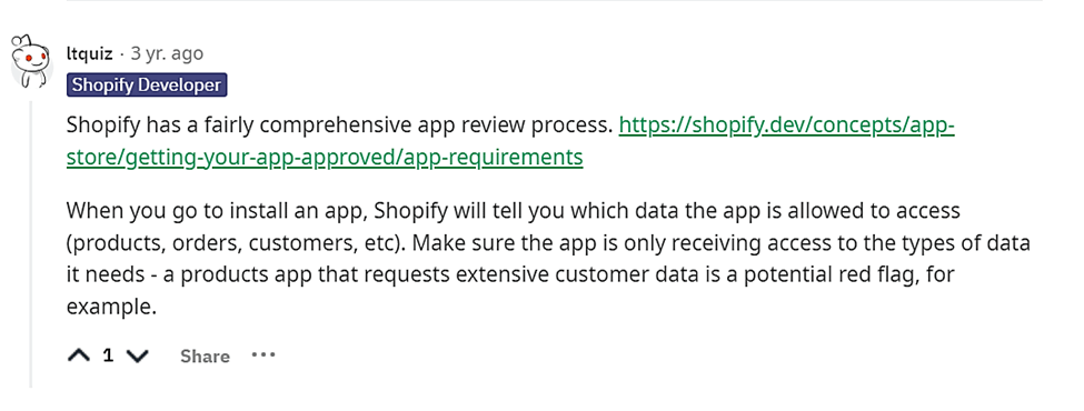 Shopify apps review reddit.
