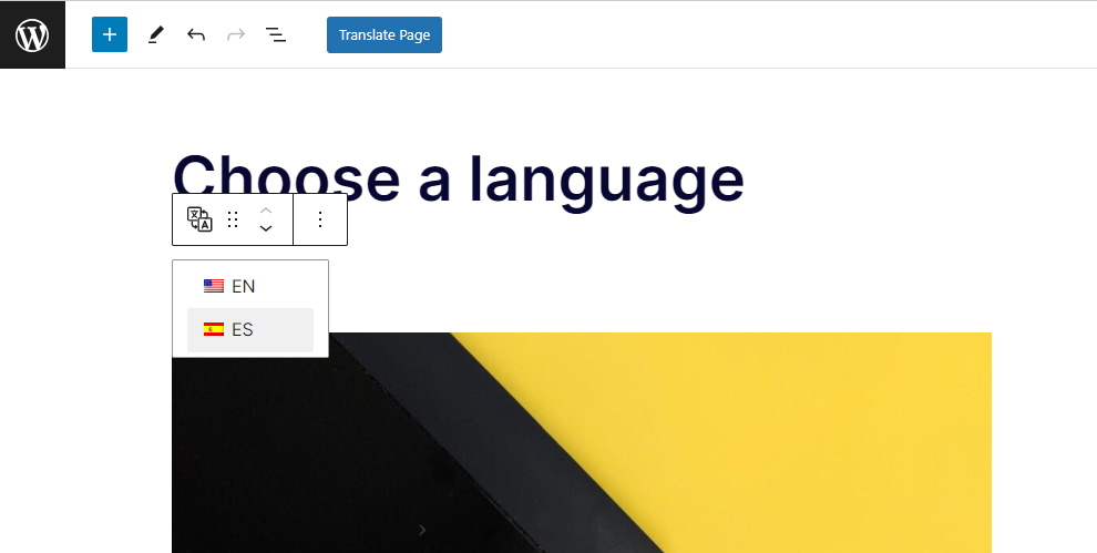 language-switcher-block How to Create a WordPress Multilingual Site: Considerations + Tutorial