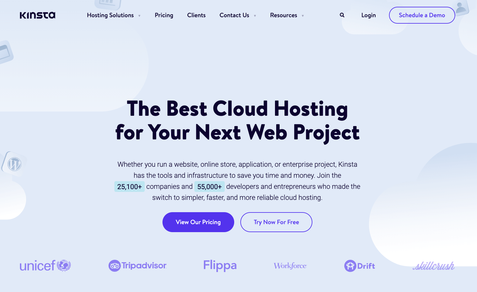 Kinsta WordPress hosting