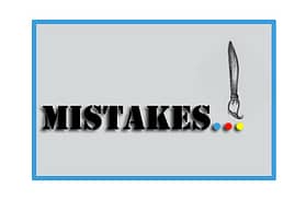 mistakes bloggers