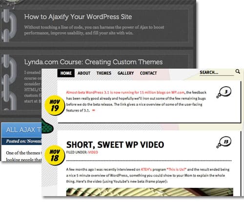 WordPress Post Format Examples