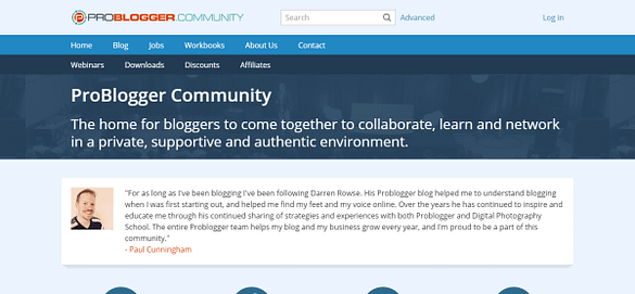 ProBlogger Community