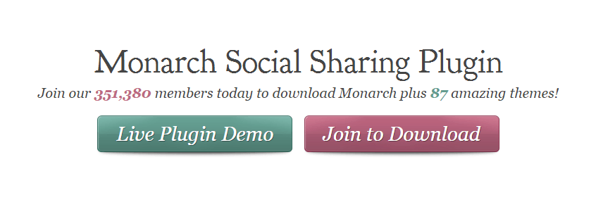 Best Social Media Plugins: Monarch