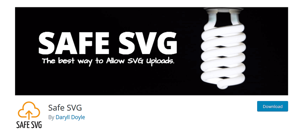 Safe SVG WordPress plugin