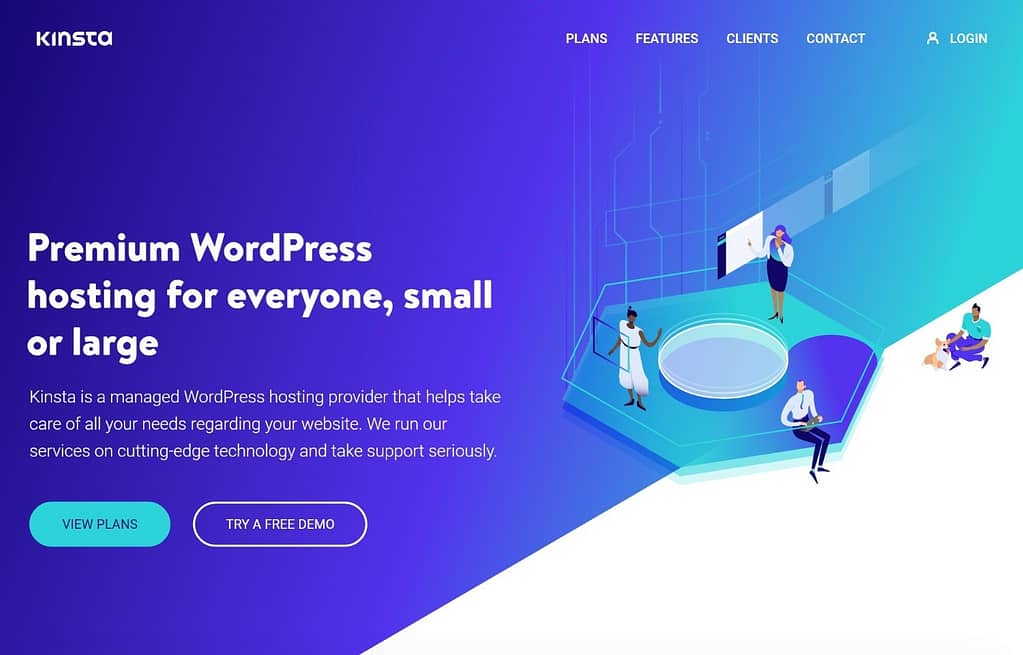 Kinsta WordPress hosting