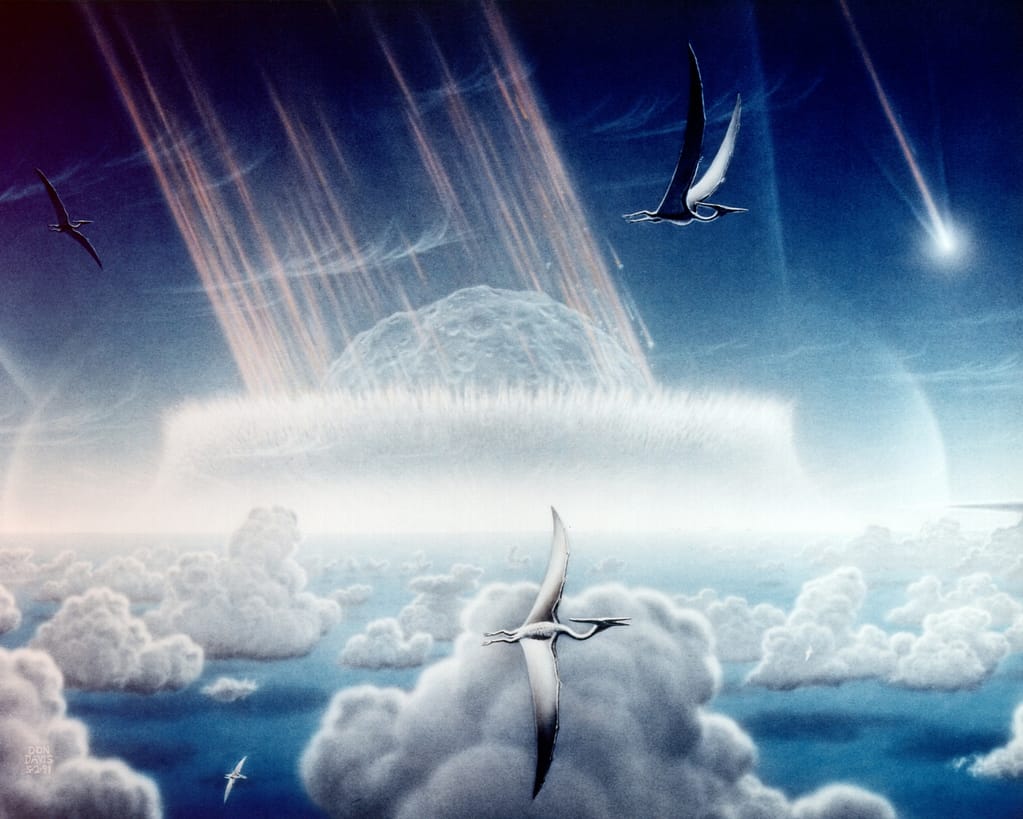 dinosaurs asteroid | gutenberg wordpress themes