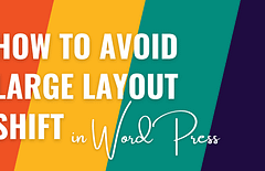 avoid large layout shifts