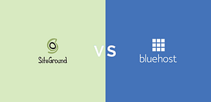 siteground vs bluehost comparison 2019