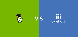 godaddy vs bluehost hosting comparison