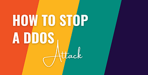 how to stop a ddos attack