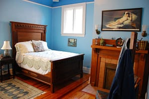 Decorated bedroom