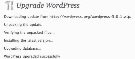 WordPress-301-update