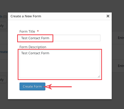 how to add a contact form with gravity forms