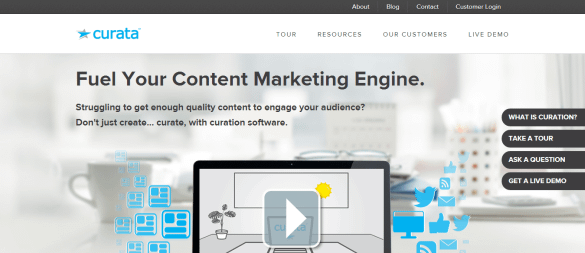 Content Curation Content Marketing Solution Curata