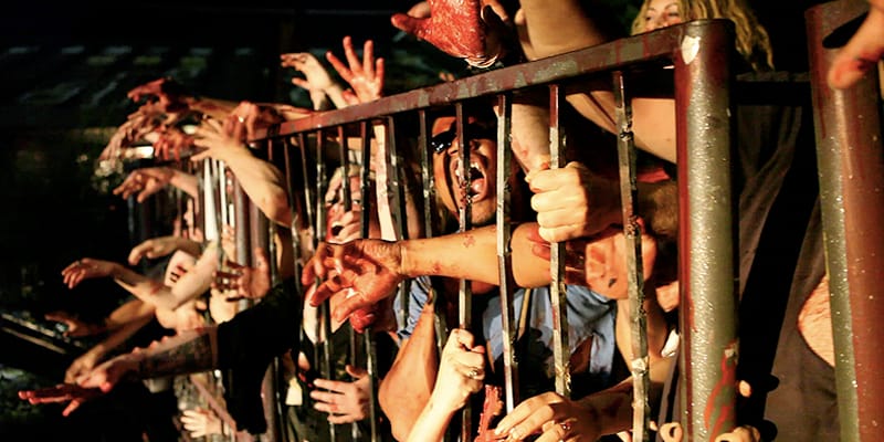 zombies at gate