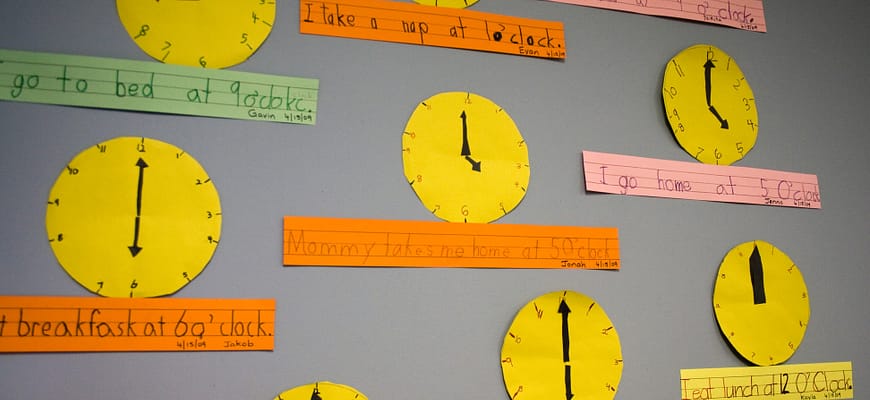 Wall of clocks | time to build a WordPress site