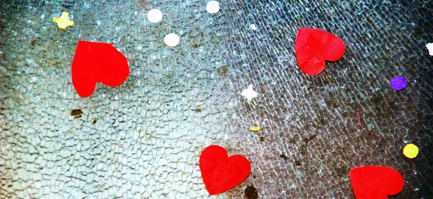 Four hearts