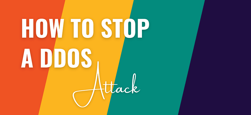 how to stop a ddos attack