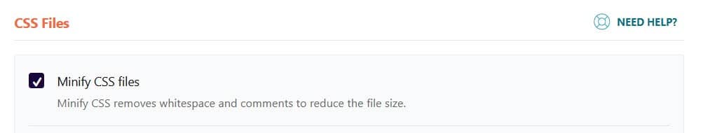 WP Rocket Minify option to help you with Google PageSpeed Insights